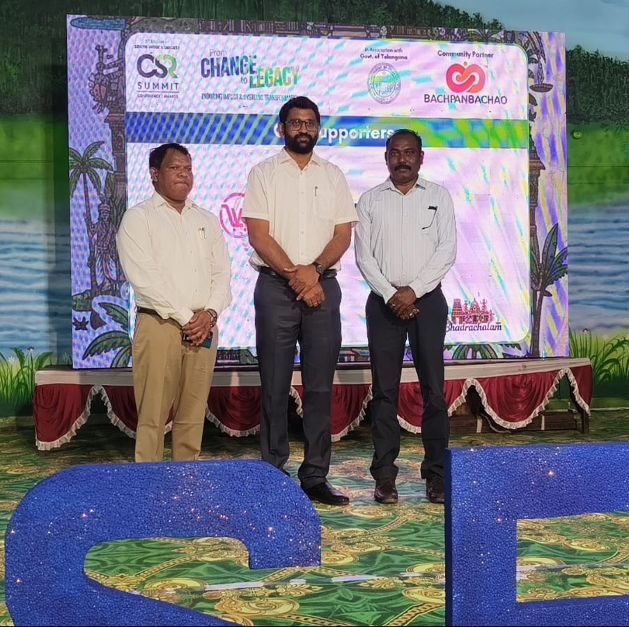 WhitePage Technologies team at the CSR Summit in Telangana